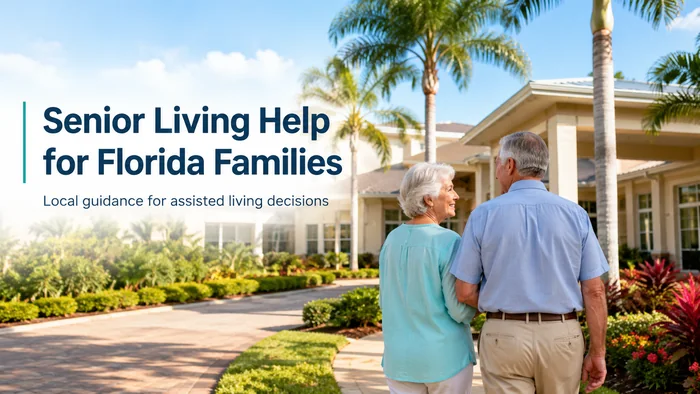 Ayuda para familias de Florida que comparan opciones de vida para mayores